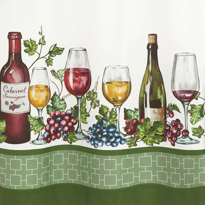 Achim 3-pc. Rod Pocket Kitchen Curtains & Drapes Window Set