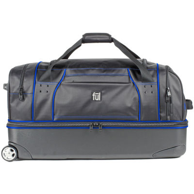 ful Workhorse 30'' Rolling Duffel, Color: Black JCPenney
