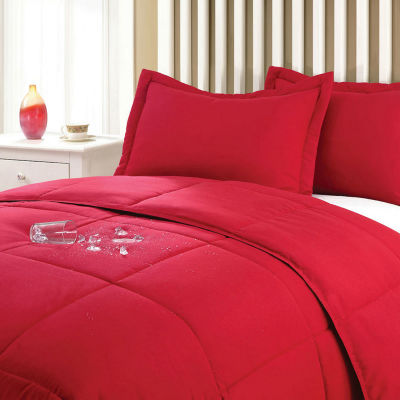 Lotus Home Water and Stain Resistant Comforter Mini Set JCPenney