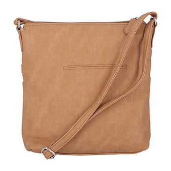 Multisac Beige Leather Crossbody Bag 