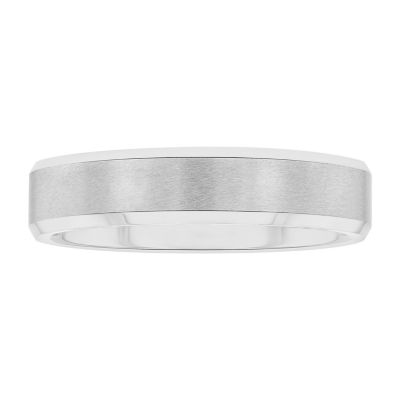 Mens 5MM Tungsten Wedding Band