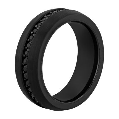 Modern Bride Gemstone 8MM Tungsten Wedding Band