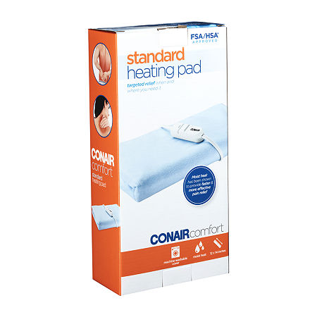 Conair Therma+Luxe Moist/Dry Heating Pad - Standard Size, One Size, Blue