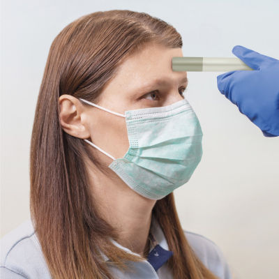 ConairCare® Infrared Combo Forehead Thermometer ITH91, Color White