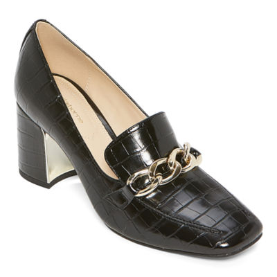 Liz Claiborne Womens Matching Block Heel Pumps