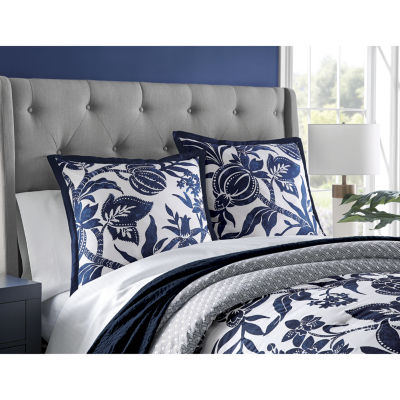 Liz Claiborne Marina 3-pc. Floral Reversible Comforter Set