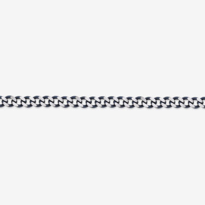 Stainless Steel Inch Solid Curb Chain Necklace