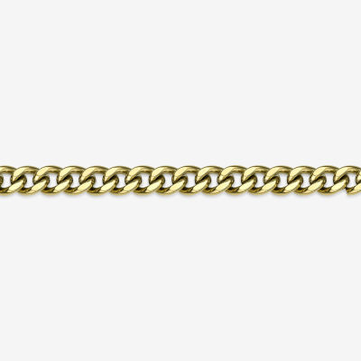 Mens Stainless Steel & Gold-Tone IP 22" 12mm Chunky Curb Chain