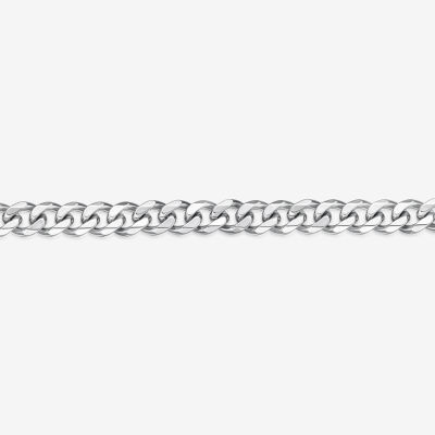 Mens Stainless Steel 22" 11mm Beveled Curb Chain