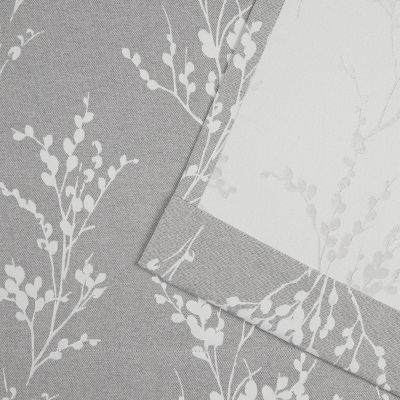 Nicole Miller Turion Grommet Top Light-Filtering Set of 2 Curtain Panel