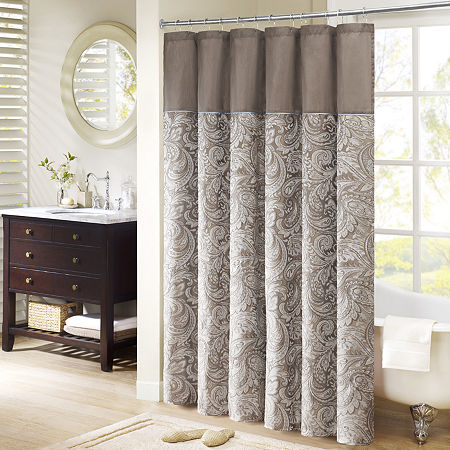 Madison Park Whitman Shower Curtain, One Size, Multiple Colors