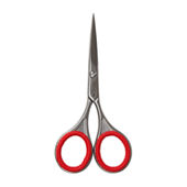 JAPONESQUE Brow Scissors and Spoolie, Stainless Steel Scissors for Brow  Grooming and Trimming, Brush Tool for Brow Shaping