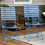 Casual 2 Pair Patio Dining Chair
