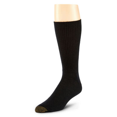 Gold Toe Fluffies 3 Pair Big and Tall Crew Socks Mens