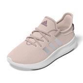 adidas Grand Court Girls Tear White Pink Glitter Tennis Shoes GY4768