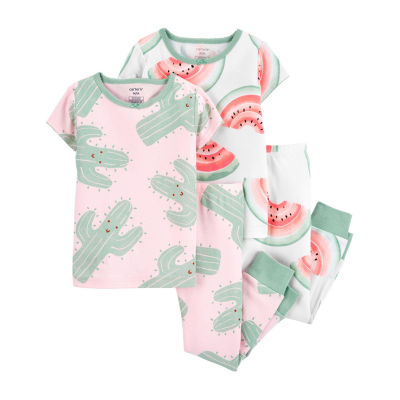 Carters baby best sale girl dinosaur pajamas