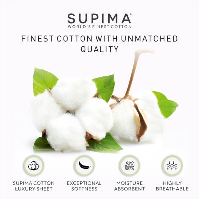 Aireolux 800 Thread Count Supreme-Quality Supima Cotton Ultra-Soft & Silky Sheets & Pillowcases