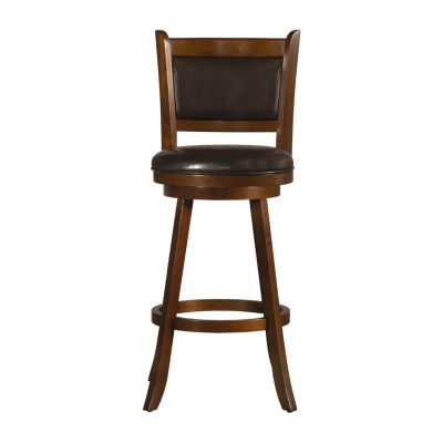 Dennery Swivel Bar Stool 4472830, Color Cherry JCPenney