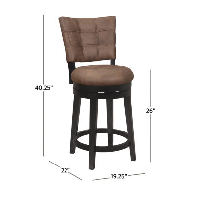 Kaede Counter Height Swivel Bar Stool