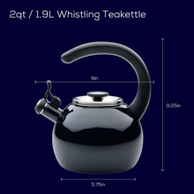 Circulon Enamel On Steel 2-Qt. Tea Kettle