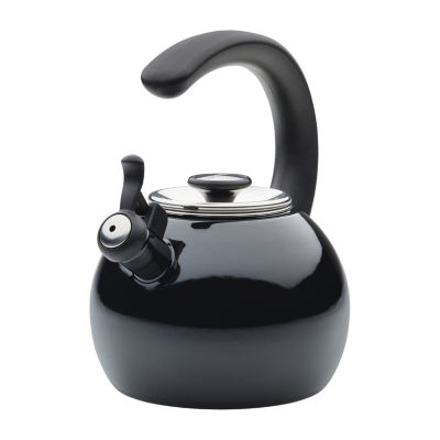 Circulon Enamel On Steel 2Qt. Tea Kettle, Color Black JCPenney