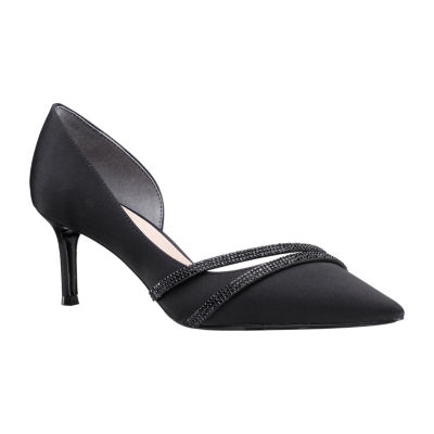 I. Miller Womens Nico Pointed Toe Kitten Heel Pumps