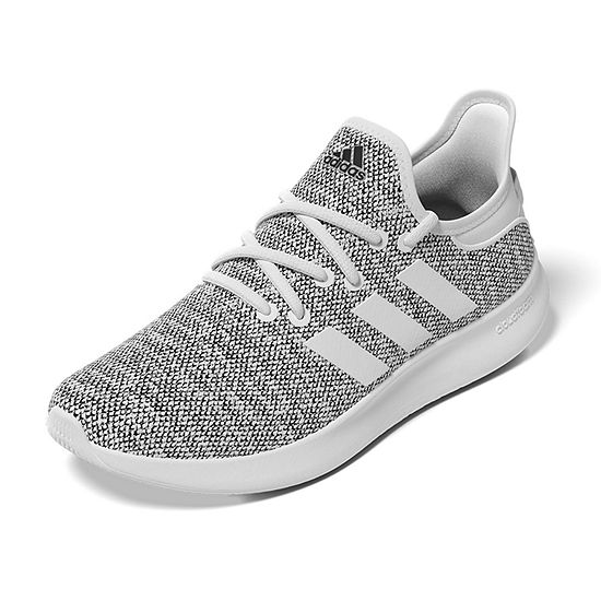 adidas Cloudfoam Pure Spw Womens Running Shoes, Color: White Grey ...
