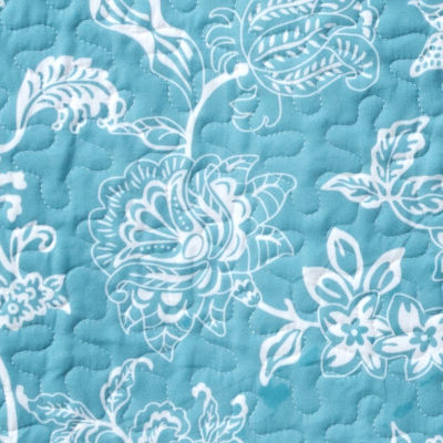 Linery Delicate Floral Reversible Quilt Set