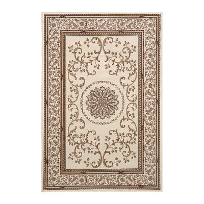 Radici Noble Medallion Traditional Oriental Area Rug