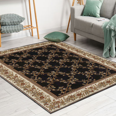 Radici Noble Scroll Traditional Oriental Area Rug