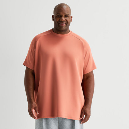 Stylus Scuba Mens Crew Neck Short Sleeve Big and Tall T-Shirt, 2x-large Tall, Red