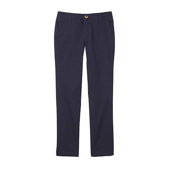 French Toast Girls Straight Flat Front Pant