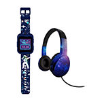 Itouch Playzoom Unisex Blue Smart Watch with Headphones Set 900117wh-51-J01