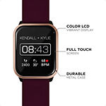 Kendall + Kylie Womens Multi-Function Red Smart Watch 900109r-42-O13