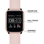 Kendall + Kylie Womens Multi-Function Pink Smart Watch 900111r-42-P02