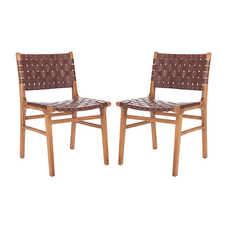 Taika Dining Collection 2-pc. Upholstered Dining Chair, One Size, Brown