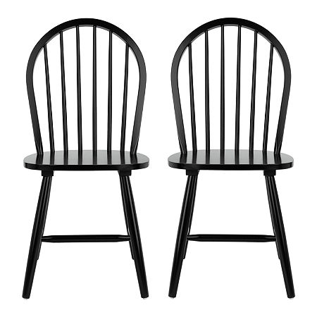 Camden Dining Collection 2-pc. Dining Chair, One Size, Black