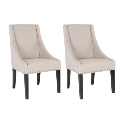 Britannia Dining  Collection 2-pc. Upholstered Tufted Side Chair