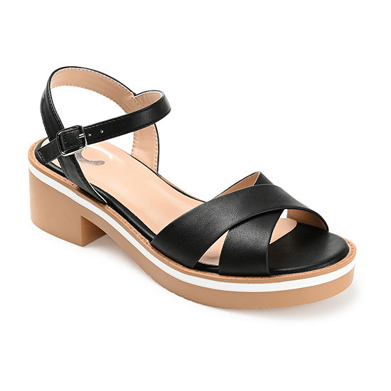 Journee Collection Womens Hilaree Heeled Sandals