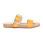 Journee Collection Womens Crysta Slide Sandals