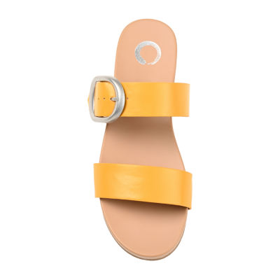 Journee Collection Womens Crysta Slide Sandals