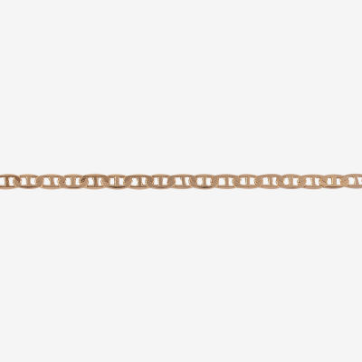 Arizona Daisy Gold Tone 9 Inch Cable Flower Ankle Bracelet