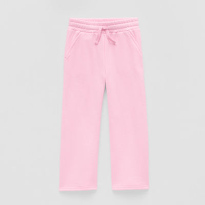 Okie Dokie Toddler & Little Girls Wide Leg Pull-On Pant