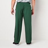 St. John's Bay Universal Easy Care Extender Mens Big and Tall Classic Fit Flat Front Pant