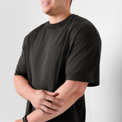 Arizona Big and Tall Mens Crew Neck Short Sleeve Regular Fit Graphic T-Shirt