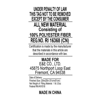 Madison Park York Faux Fur Square Throw Pillow