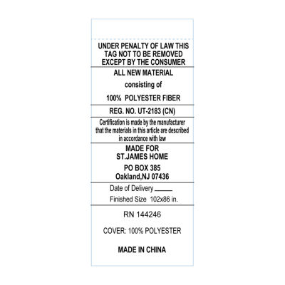 Waverly Embossed Dot Down Alternative Comforter