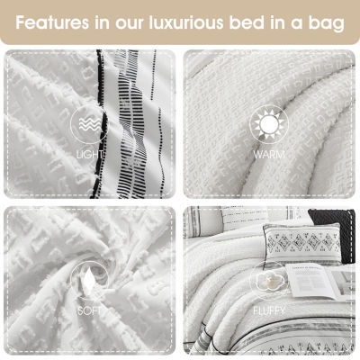 Stratford Park Sheena 7-pc. Geometric Lightweight Comforter Set