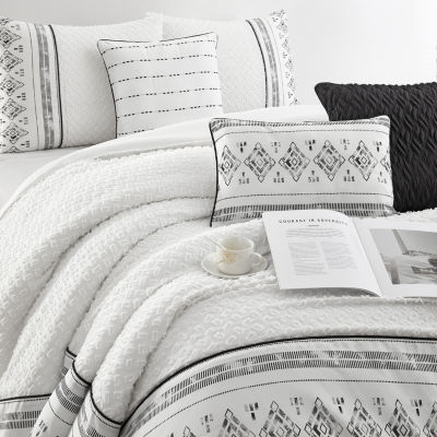 Stratford Park Sheena 7-pc. Geometric Lightweight Comforter Set
