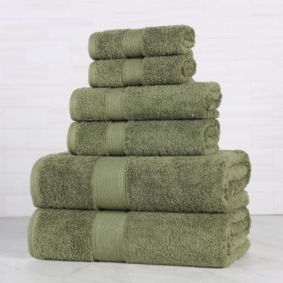 SUPERIOR® Oregon 100% Organic Cotton 6-pc. Bath Towel Set